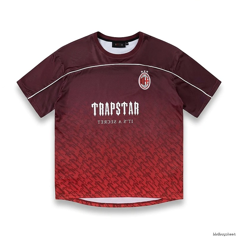 Trapstar Gradient Style Burgundy T-shirt