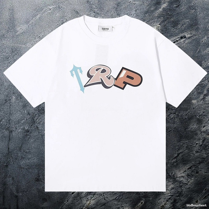 Trapstar Logo Detail Keys graphic T-shirt Black White Key with Relaxed Feel