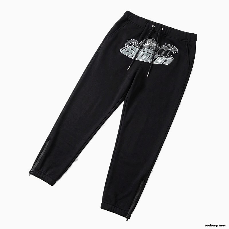 Trapstar Printed Trendy Black Sweatpants
