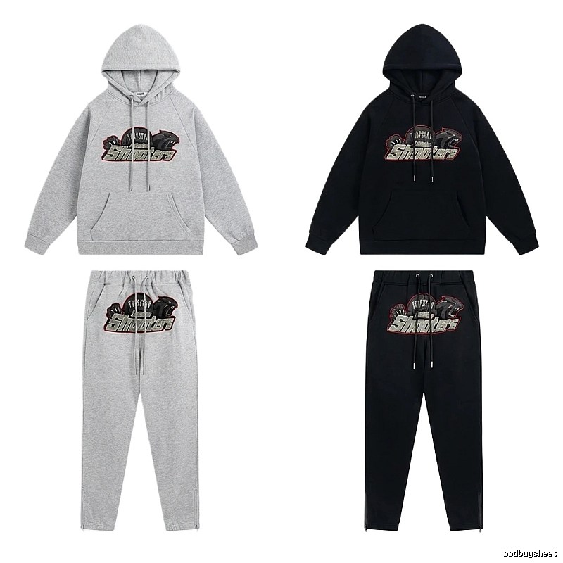 Trapstar sporty grey/black suit set