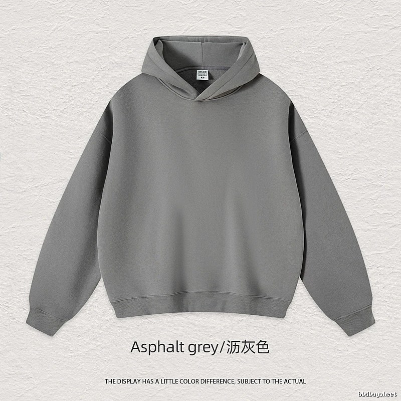 Travel Blank pullover hoodie Black Minimal A with Modern Look