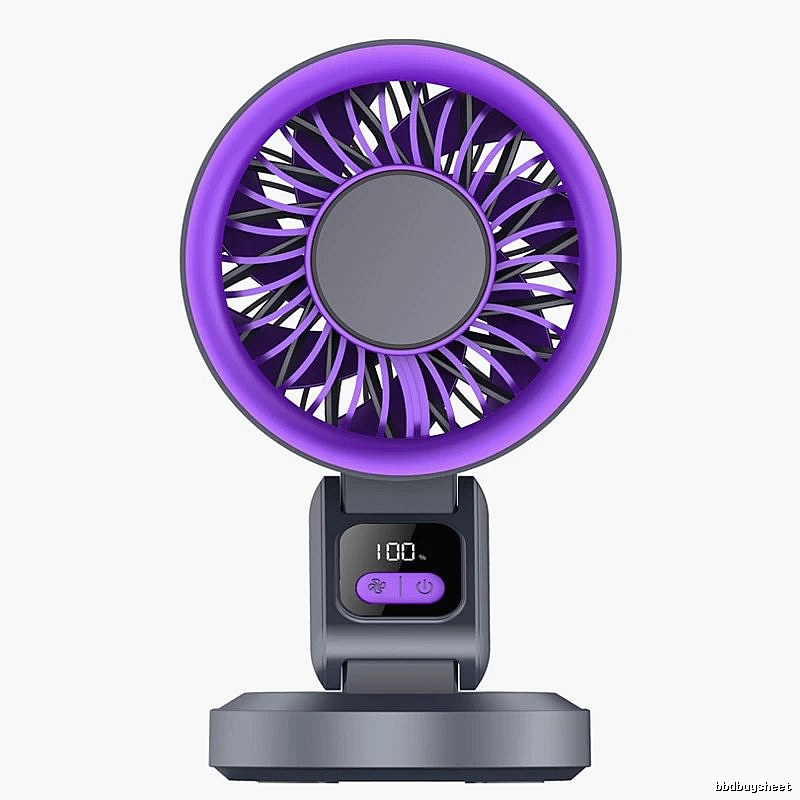 Travel Cooling Desktop Cooling Fan Gray Standard Airflow