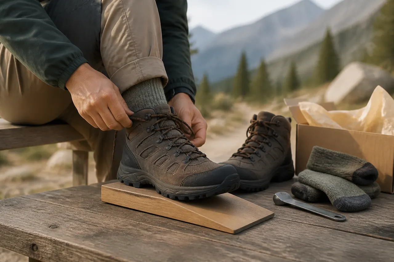 bbdbuy Hiking Boot Fit Guide visual guide for bbdbuy